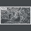 Hand Drawn Montreal Map AI Vector