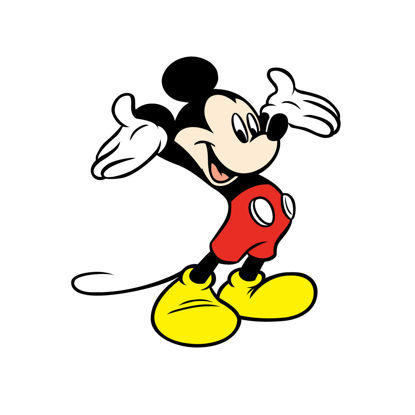 Mickey Mouse Cartoon Character AI Vector