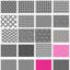 Regular Geometric Figures Background Collection AI Vector