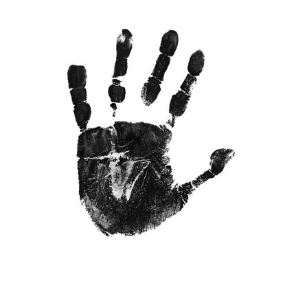 Hand Palm Graphic AI Vector