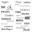 Luxury Fashion Goods Brand Icons AI Vector