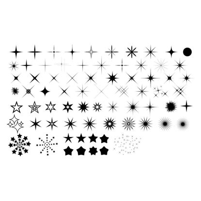 Starry Icons AI vector