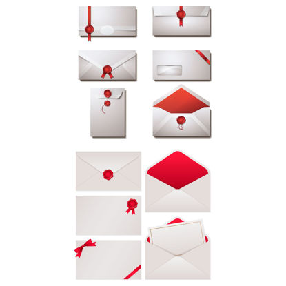 Letter Envelope Graphic AI Vector