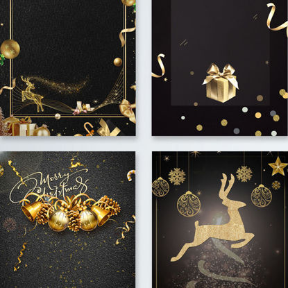 Christmas Background psd (4 files)