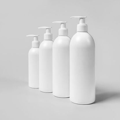 Cosmetic Mock up Four Bottles