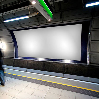 billboard underground metro subway mockup 03