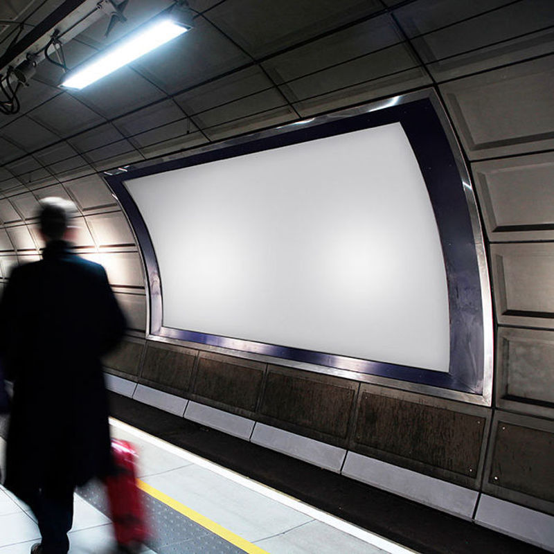 billboard underground metro subway mockup 06