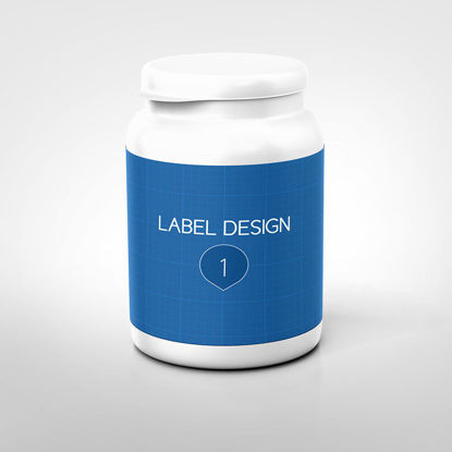 Pharmaceutical Container Bottle Mock Up