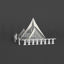 Taquan outdoor landscape glass decoration 3D model