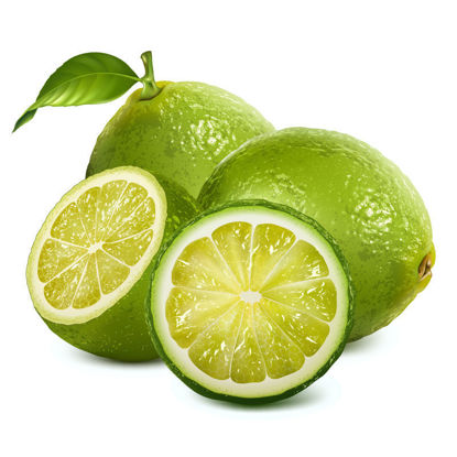 Green Lemon Photorealistic Graphic Design AI Vector