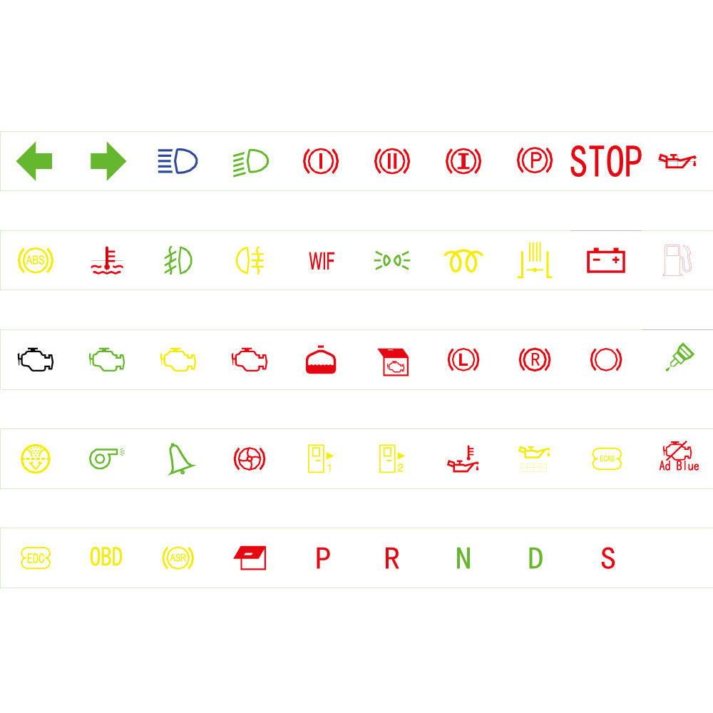 Auto Dashboard Indicator Light AI