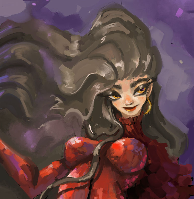 Crimson Witch illustration