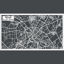 Hand Drawn Minsk Map AI Vector