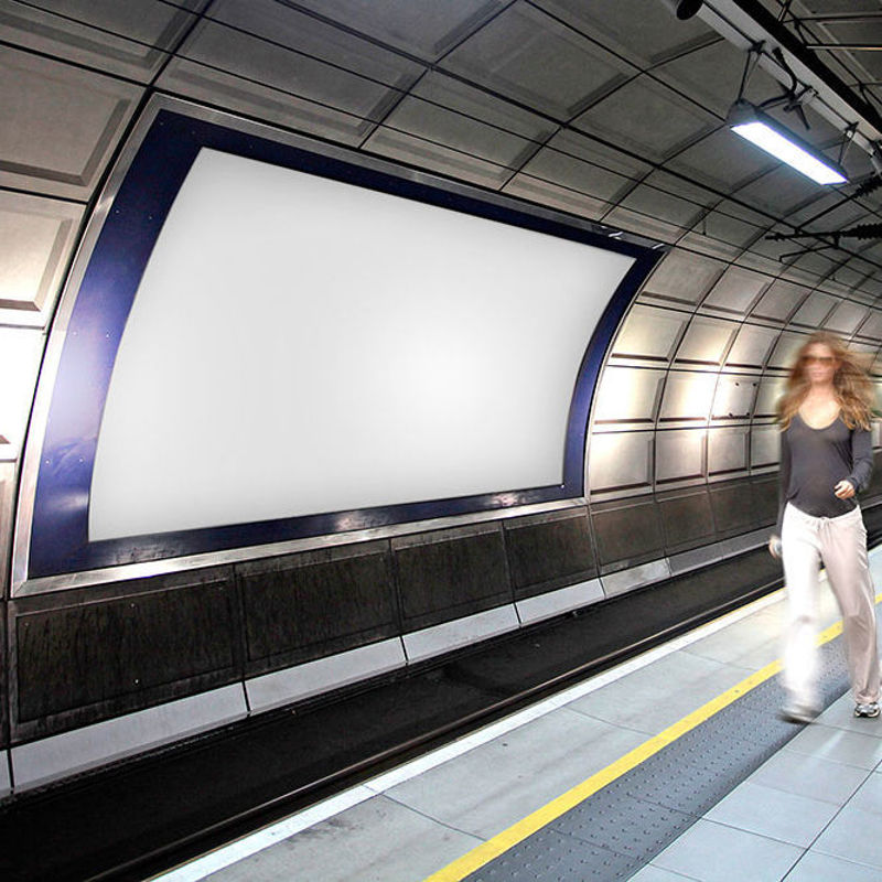 billboard underground metro subway mockup 07