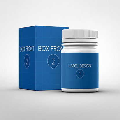 Pharmaceutical Container Mock Up