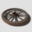 Cart Wheel 3d model