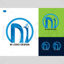M Letter Logo Template Design