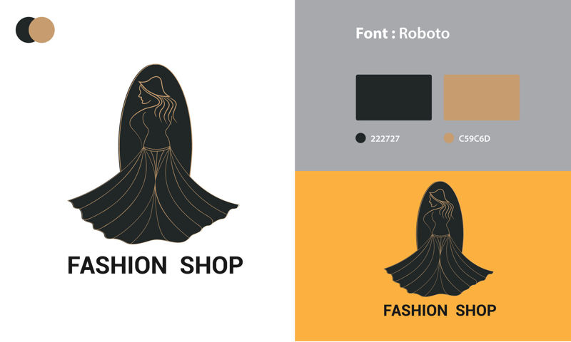 Fashion-Shop-Logo-Template-Design