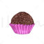 Chocolate truffle/brigadeiro
