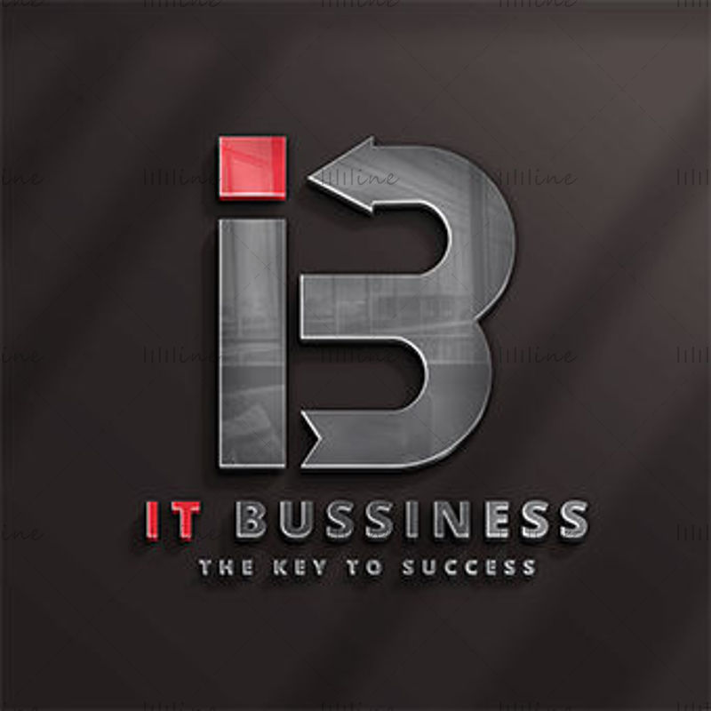 IT Business Logo Template Design