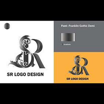 SR Logo Template Design