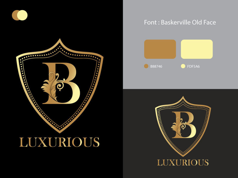 Luxurious Vector Logo Design