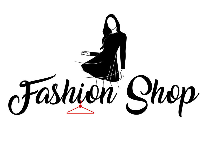 Female fashion shop logo
