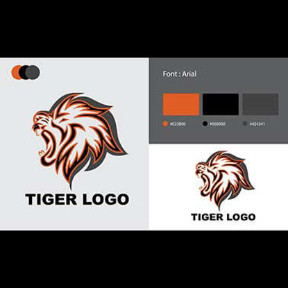 Tiger Business Logo Template Design