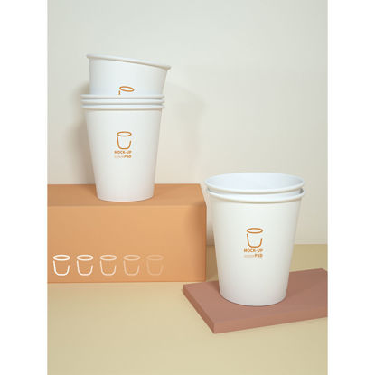 Prototype of log paper cup packaging