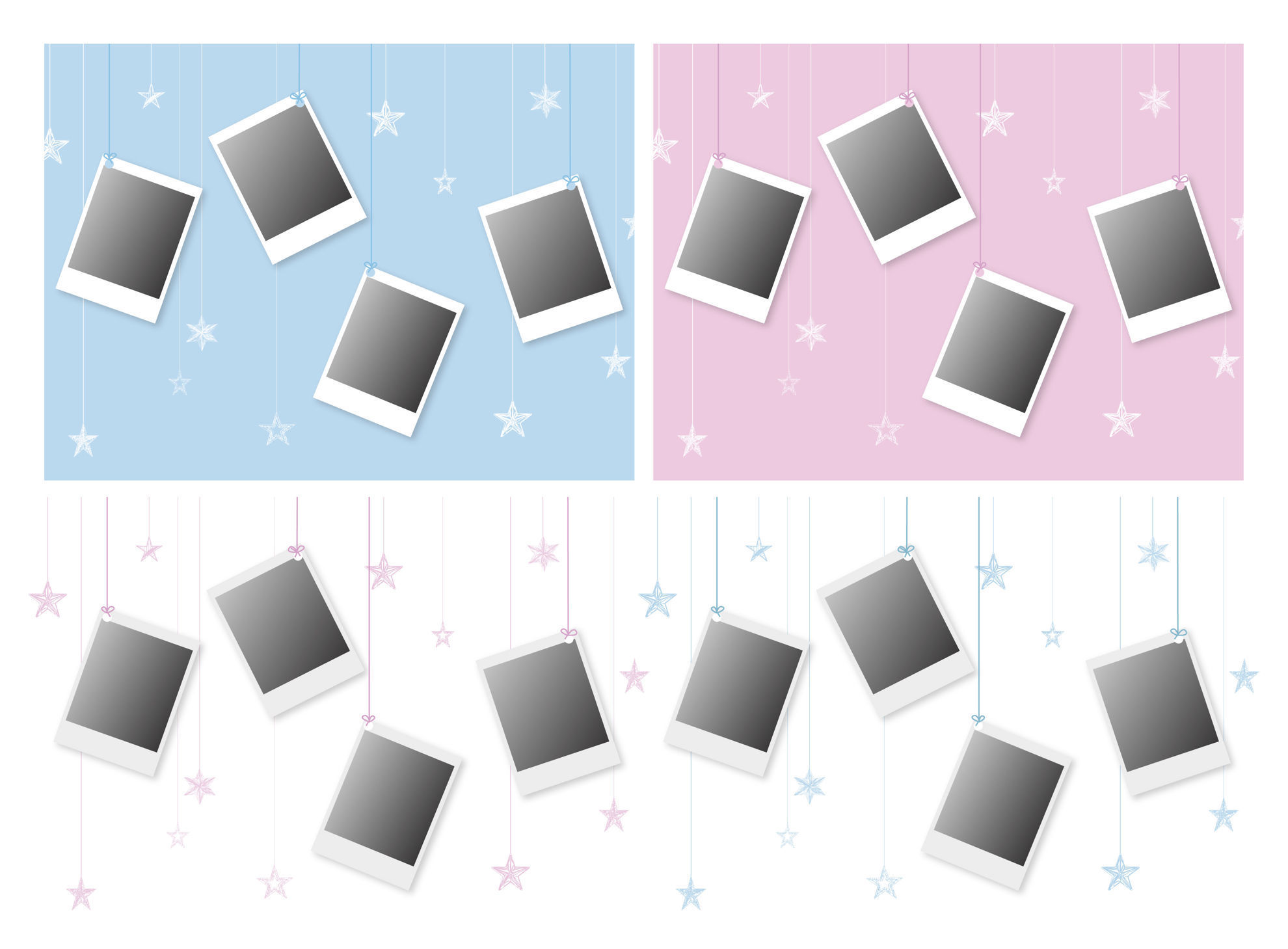 Polaroid photo template Polaroid photo template