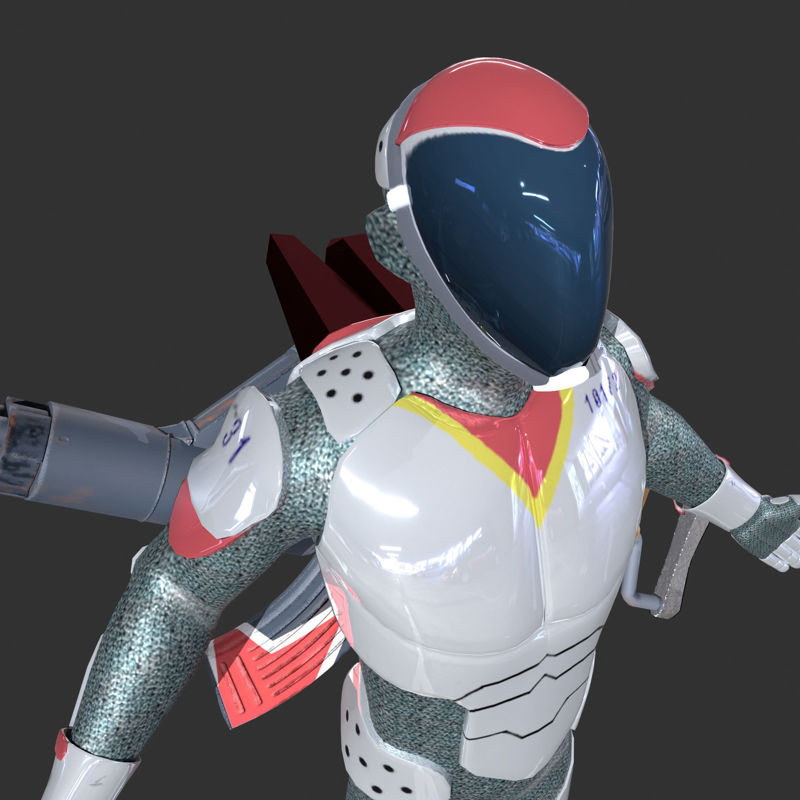 SPACE TROOPER 02: THE BEAM KNIGHT 3D Model