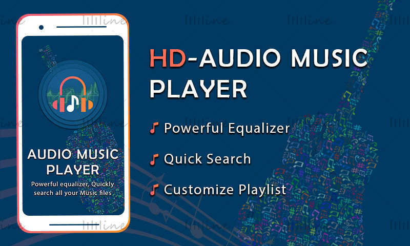 HD-Audio Music Player UI/UX