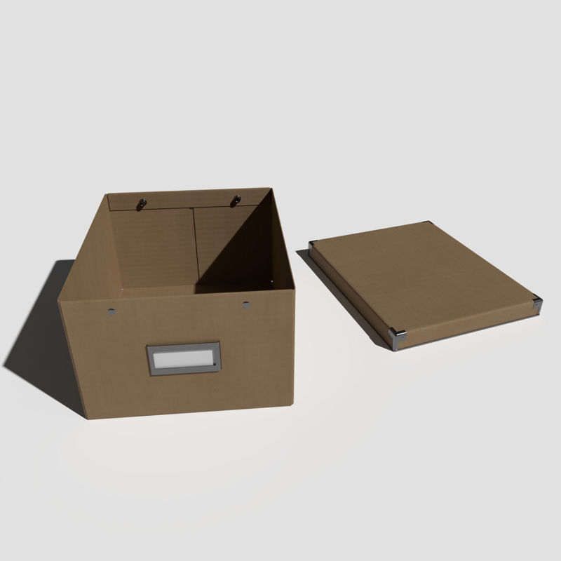 Office Box Medium 3d model