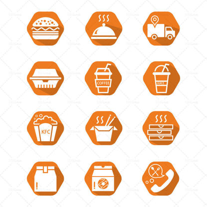 Vector Food Takeaway Icon