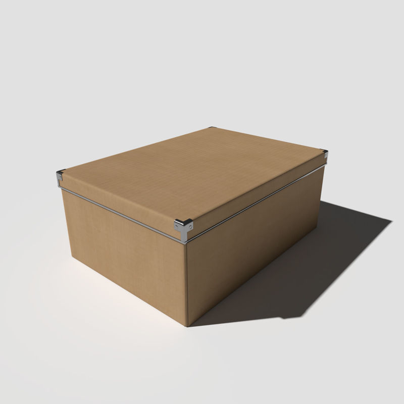 Office Box Large 3d Model