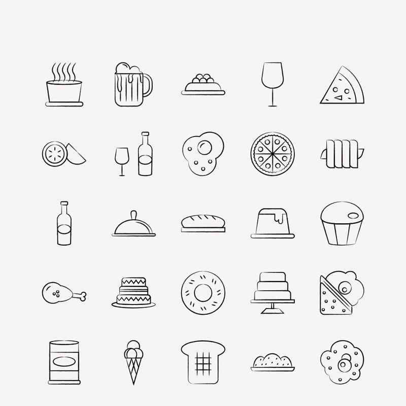 Vector kiwi, food, bakery, bread, food, cake Icon