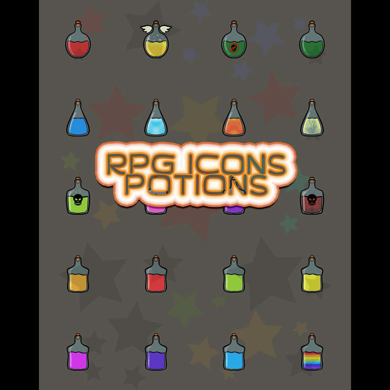 RPG Icons - Potions