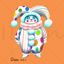 Clown Doll Original art IP