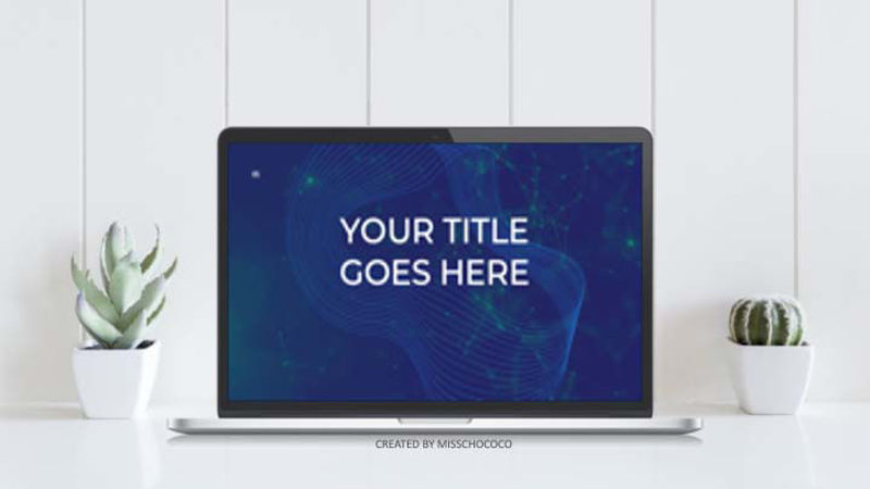 Tech Style Power Point Presentation Templates