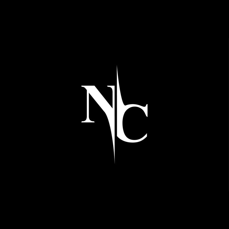NC Monogram Logo V5 vector