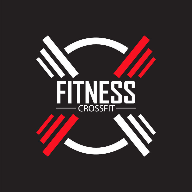 Fitness vector gym logo design