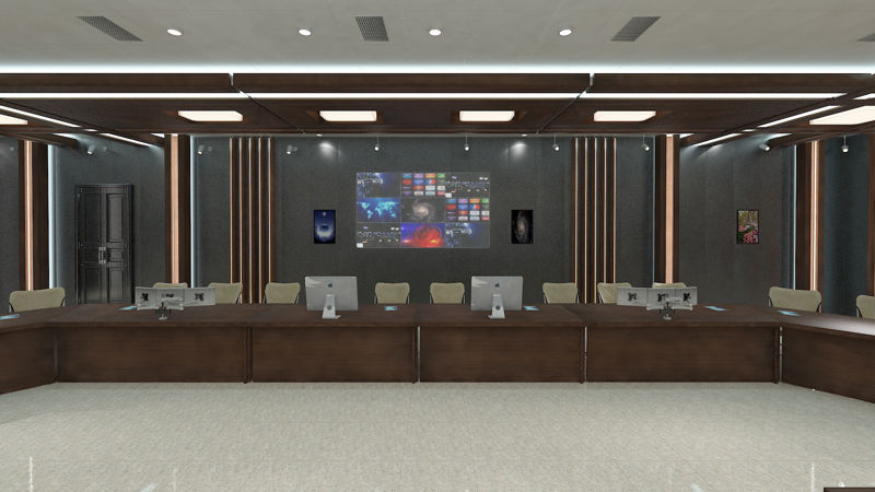 Meeting Room 3d model 1