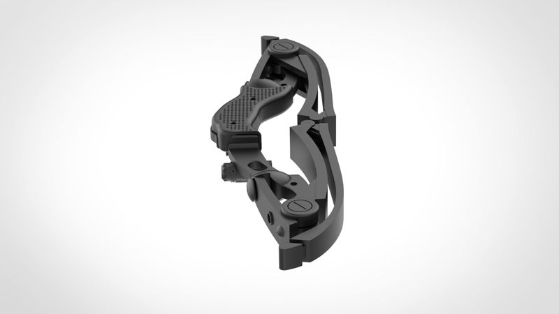 折りたたみ式ホークアイボウ3Dプリントモデル