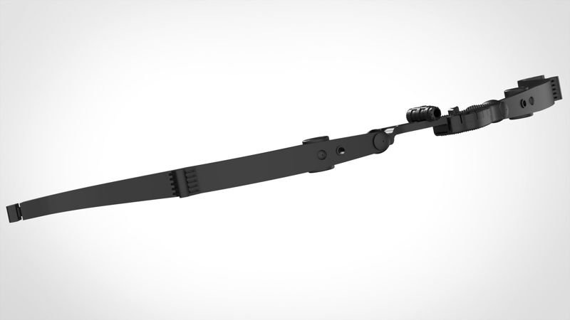 Zusammenklappbares Hawkeye-Bogen-3D-Druckmodell