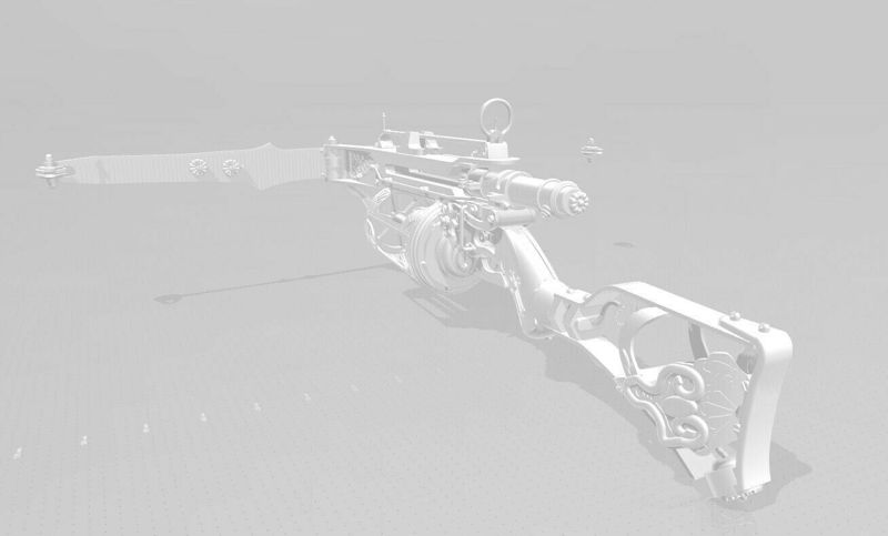 Crossbow from the movie Van Helsing 3d print model
