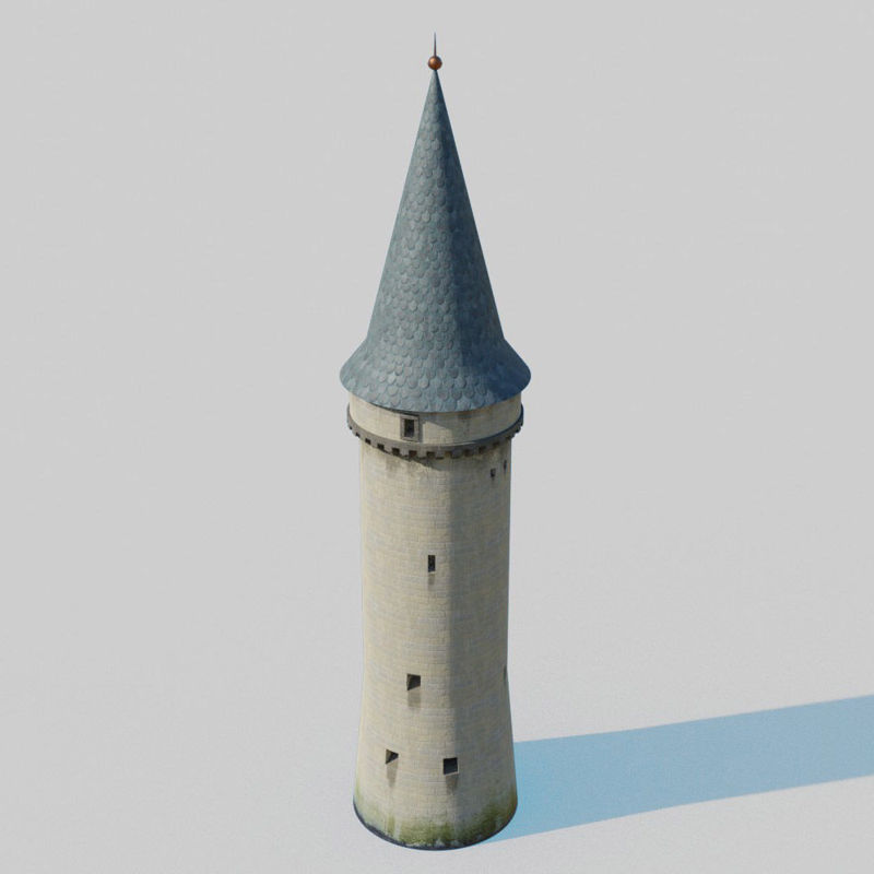 Castle Kit Bash Modèle 3D