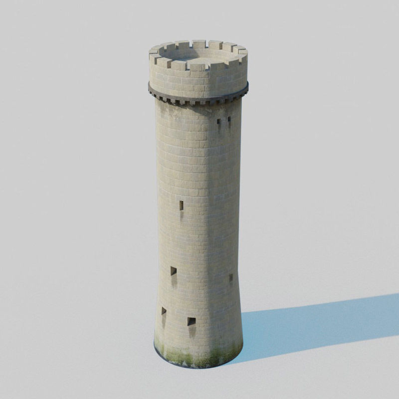 Castle Kit Bash Modello 3D