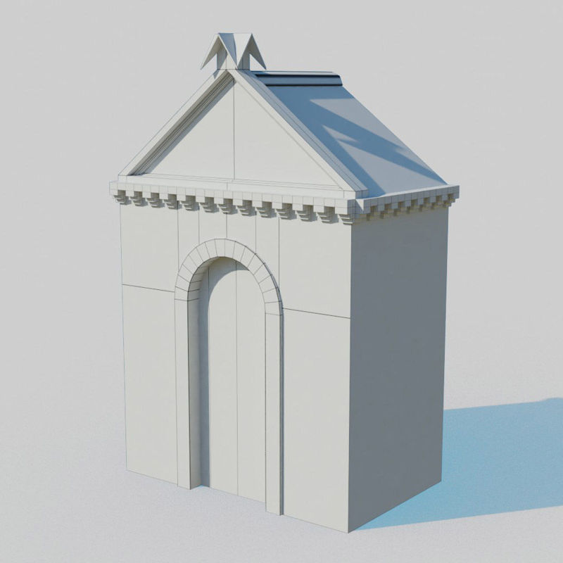 Castle Kit Bash 3D modell