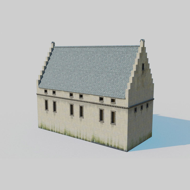 Castle Kit Bash Modèle 3D