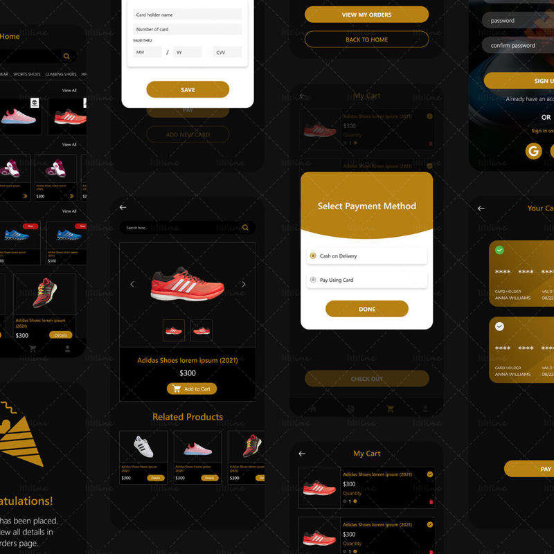 Ecommerce Shoe Selling App UI/UX
